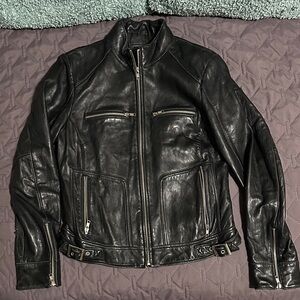 Mossimo Supply Co. Black Leather Jacket